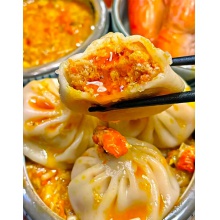 蟹黄包180g 火锅丸子澳门豆捞食材蟹籽包 蟹子丸 海鲜水产 鱼丸蟹类制品